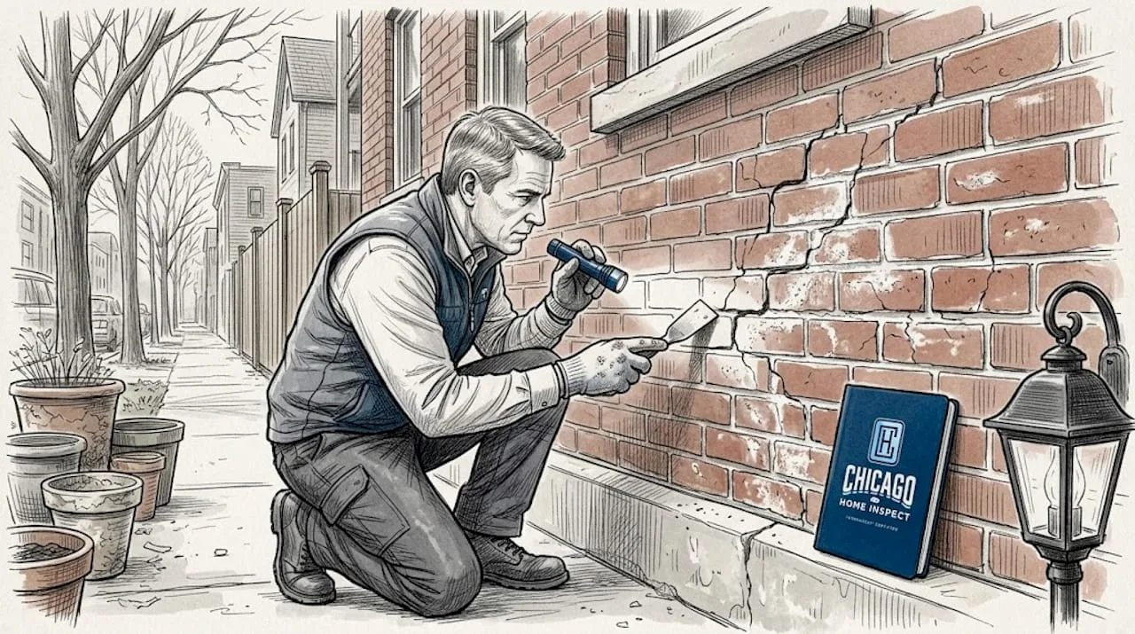 Spot the red flags: Failing mortar and tuckpointing in Chicago brick homes